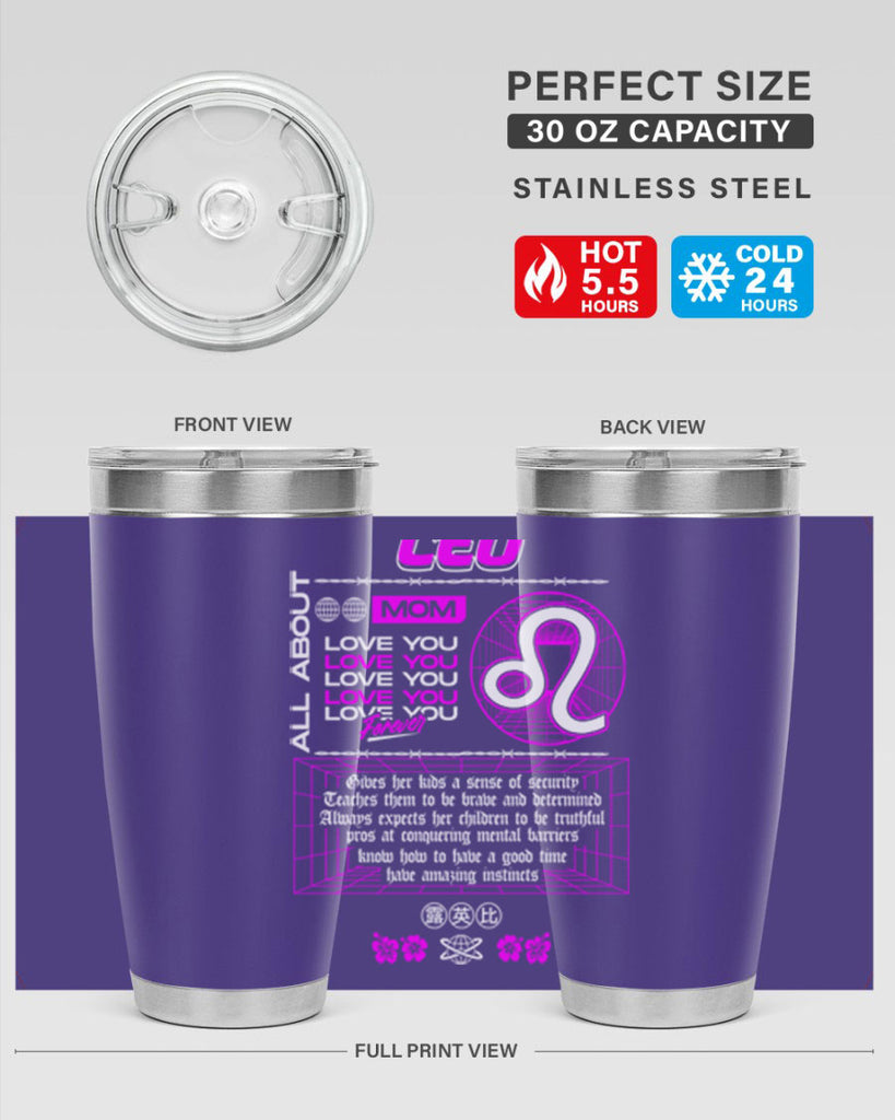 leo 308#- zodiac- Tumbler