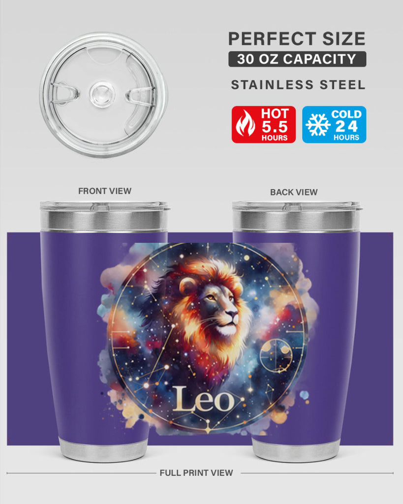 leo 312#- zodiac- Tumbler