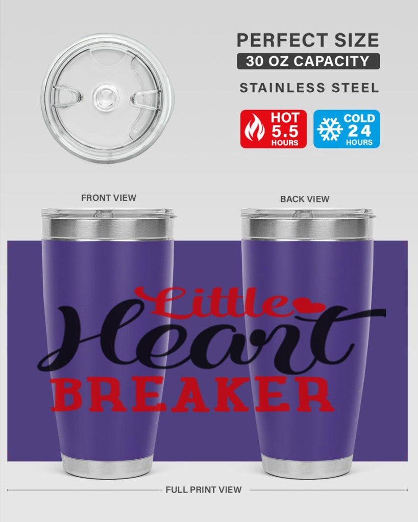 little heart breaker 76#- valentines day- Tumbler