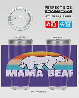 mama bear 24#- Bears- Tumbler