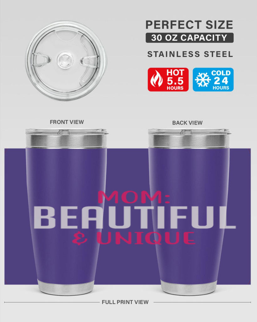 mom beautiful unique 126#- mom- Tumbler