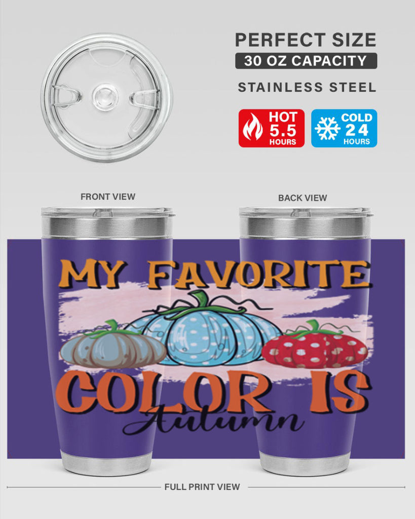 my favorite color is autumn 436#- fall- Tumbler
