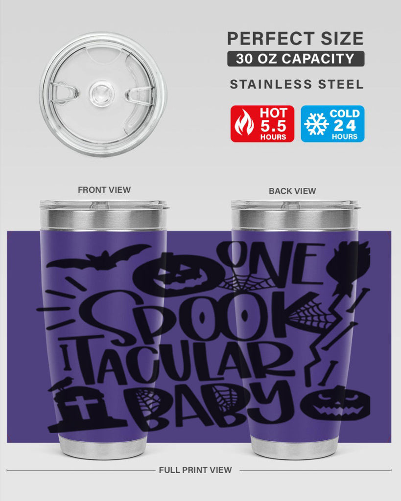 one spooktacular baby 39#- halloween- Tumbler
