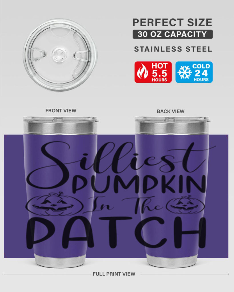 silliest pumpkin in the patch 573#- fall- Tumbler