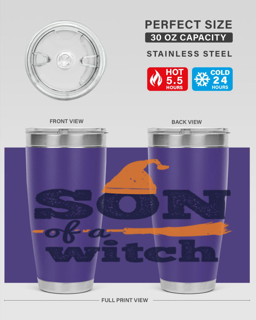 son of a witch 132#- halloween- Tumbler