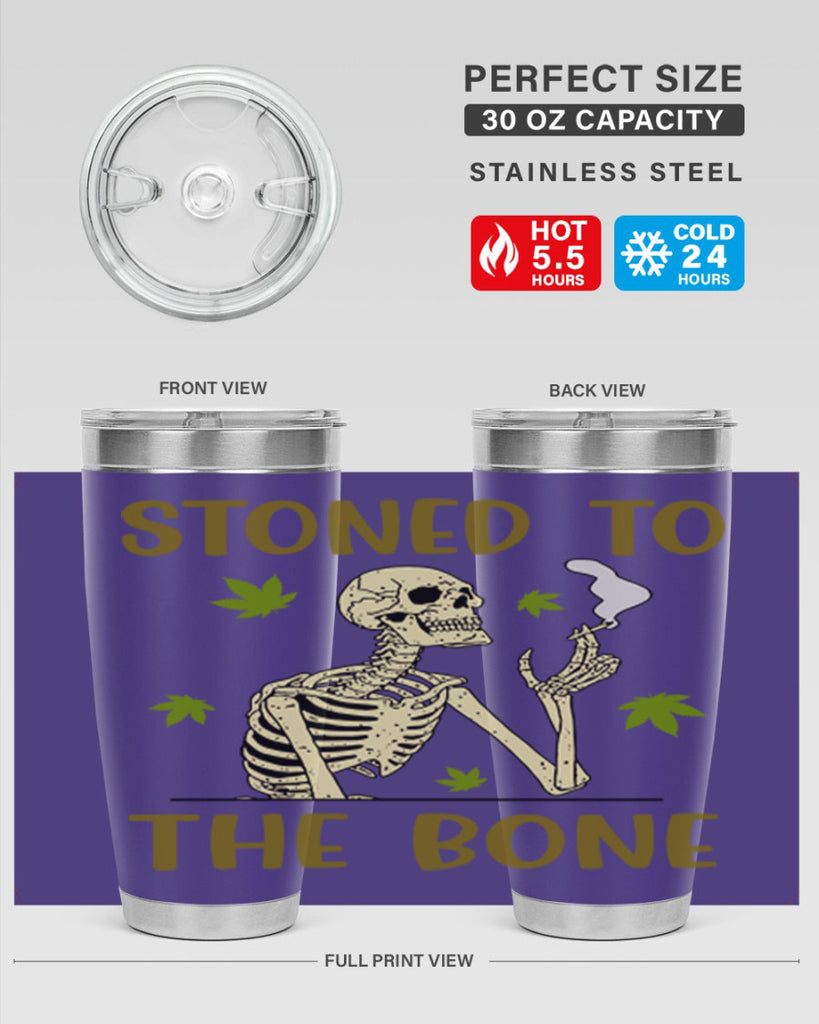 stones to the bone 264#- marijuana- Tumbler