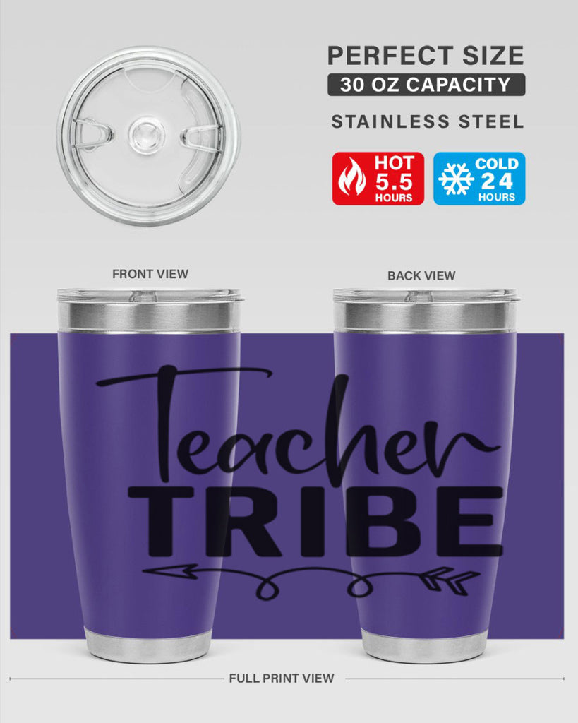 teacher tribe Style 137#- teacher- tumbler