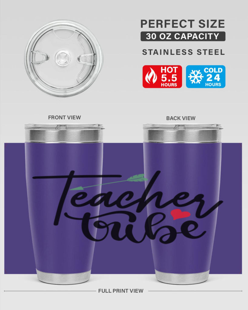 teacher tribe Style 139#- teacher- tumbler