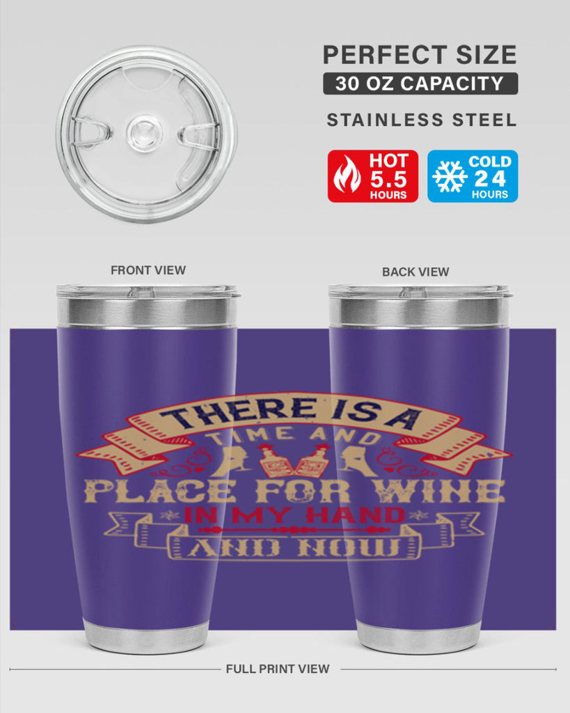 there is a time and place for wine in my hand and now 26#- drinking- Tumbler