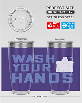wash your hands Style 13#- corona virus- Tumbler