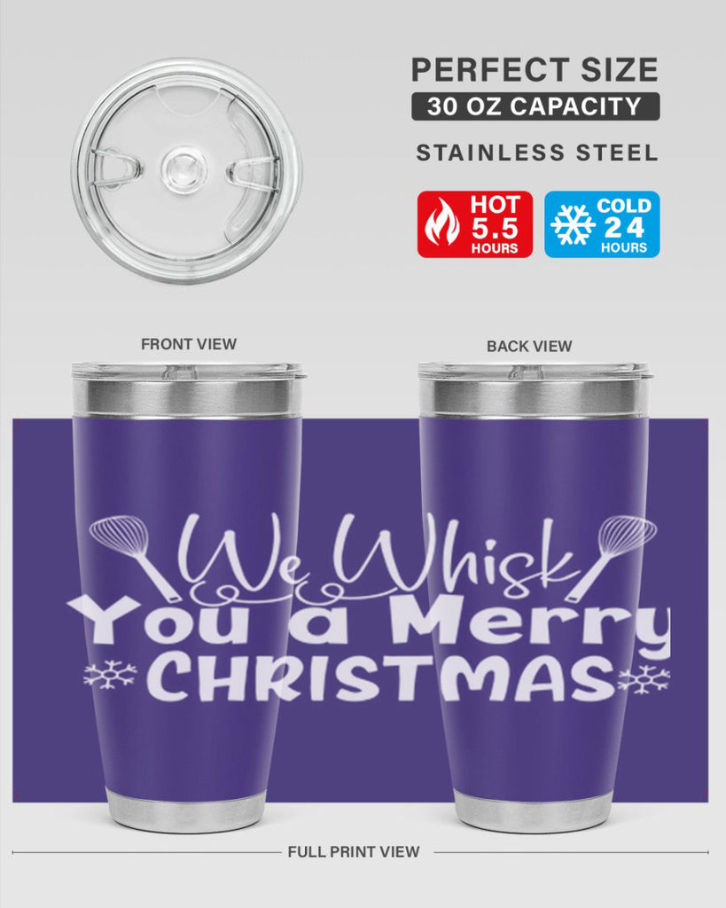 we whisk you a merry christmas 21#- kitchen- Tumbler
