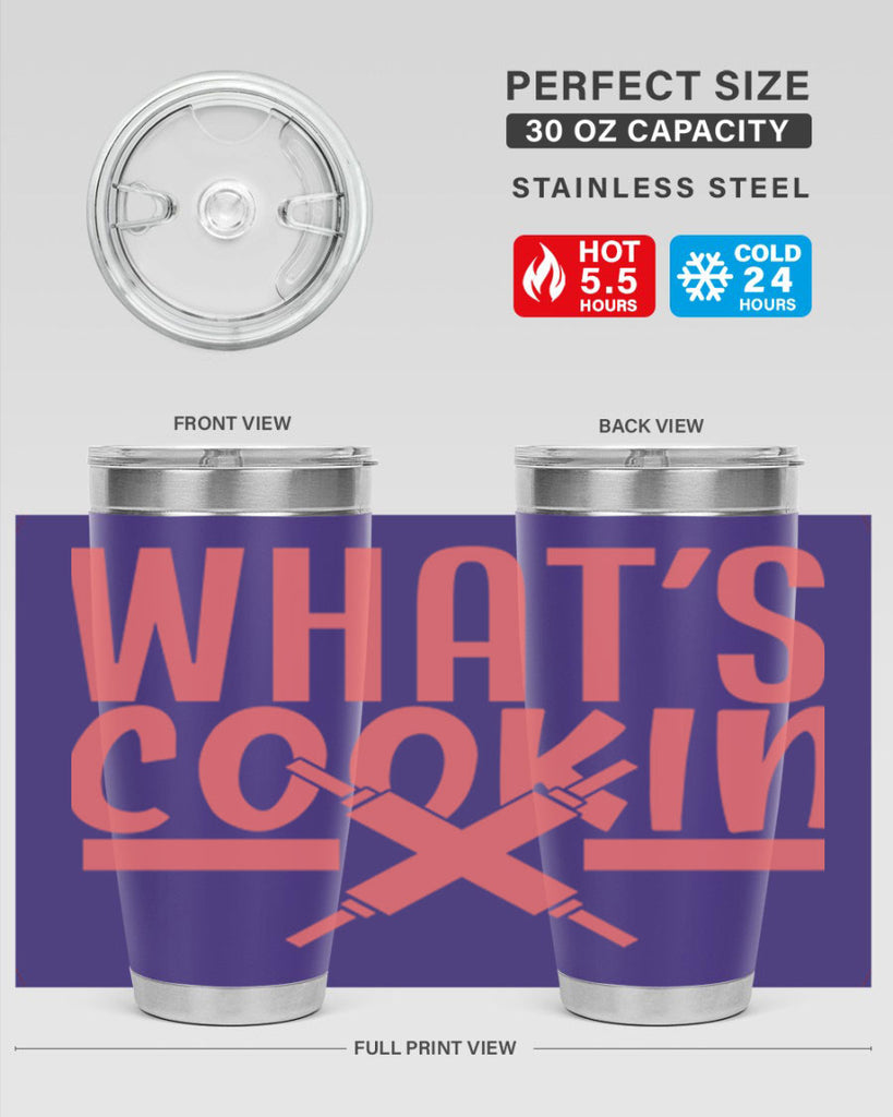 whats cookin 8#- kitchen- Tumbler