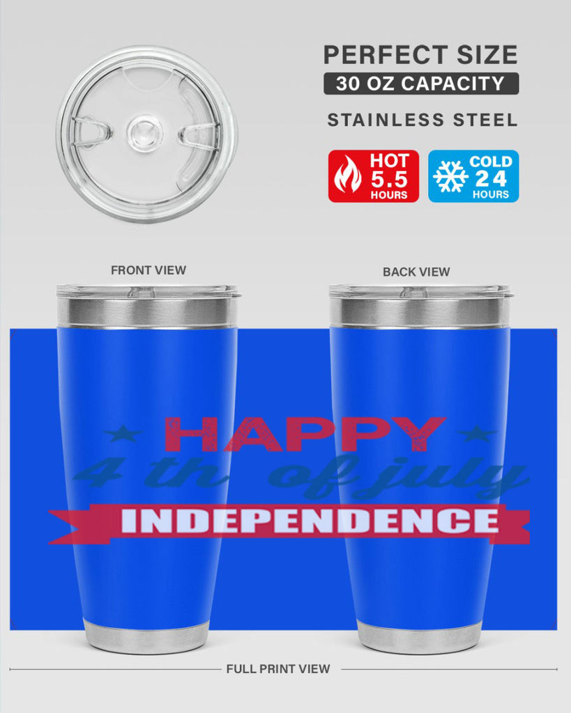 4th of july independence Style 68#- Fourt Of July- Tumbler
