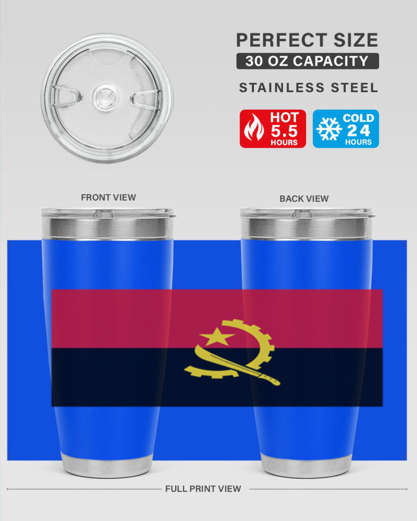 Angola 193#- world flags- Tumbler