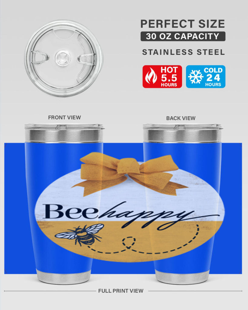 Bee Happy Mockup27#- spring- Tumbler