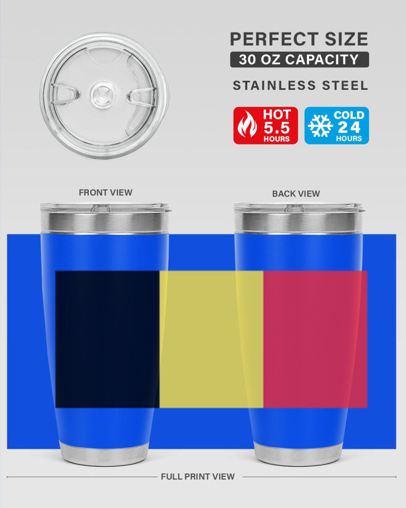 Belgium 181#- world flags- Tumbler