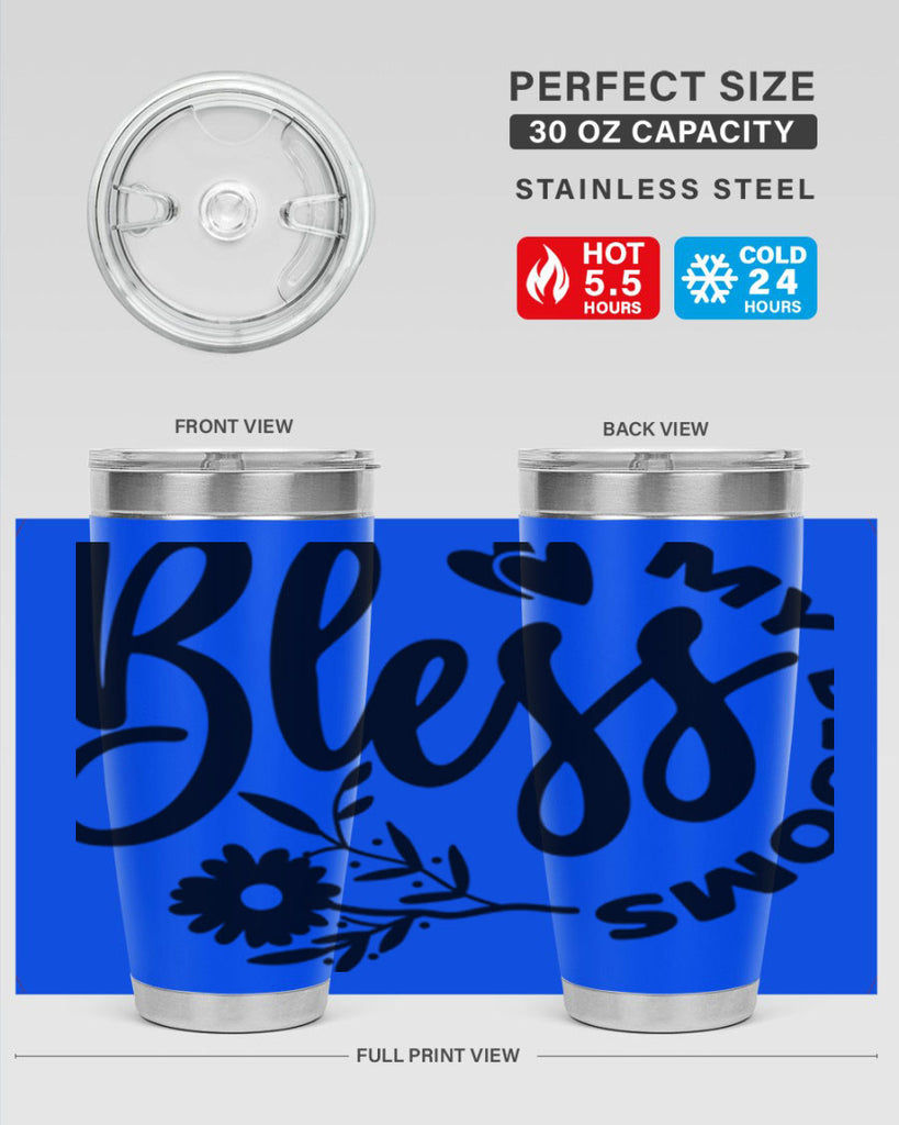 Bless My Blooms47#- spring- Tumbler