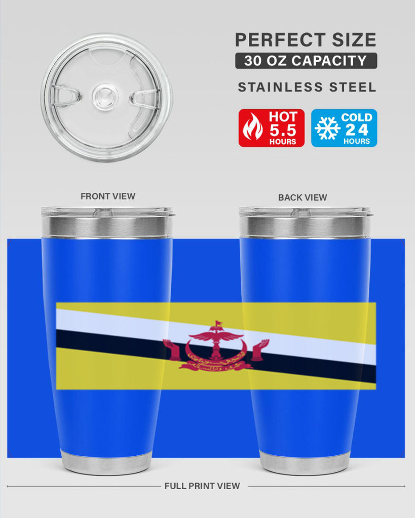 Brunei 173#- world flags- Tumbler