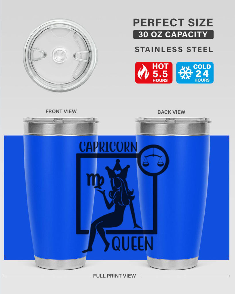 Capricorn queen 194#- zodiac- Tumbler