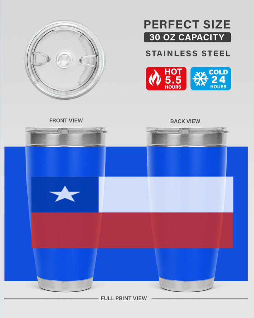 Chile 163#- world flags- Tumbler