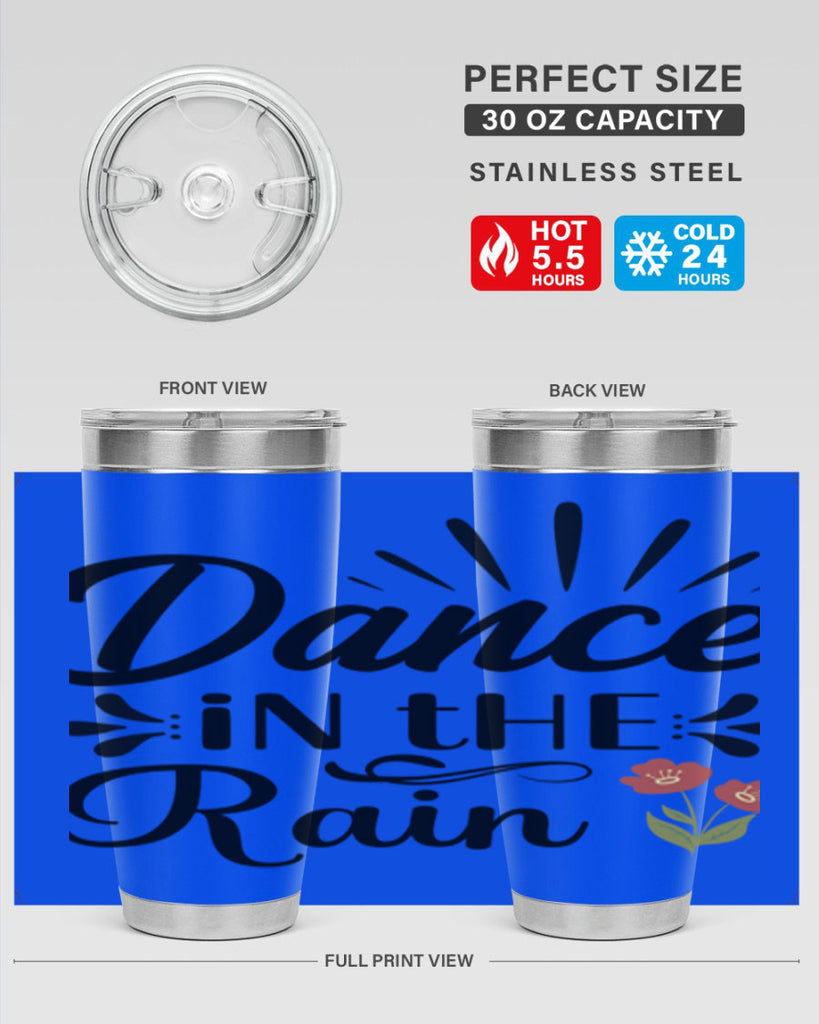 Dance in the Rain  121#- spring- Tumbler