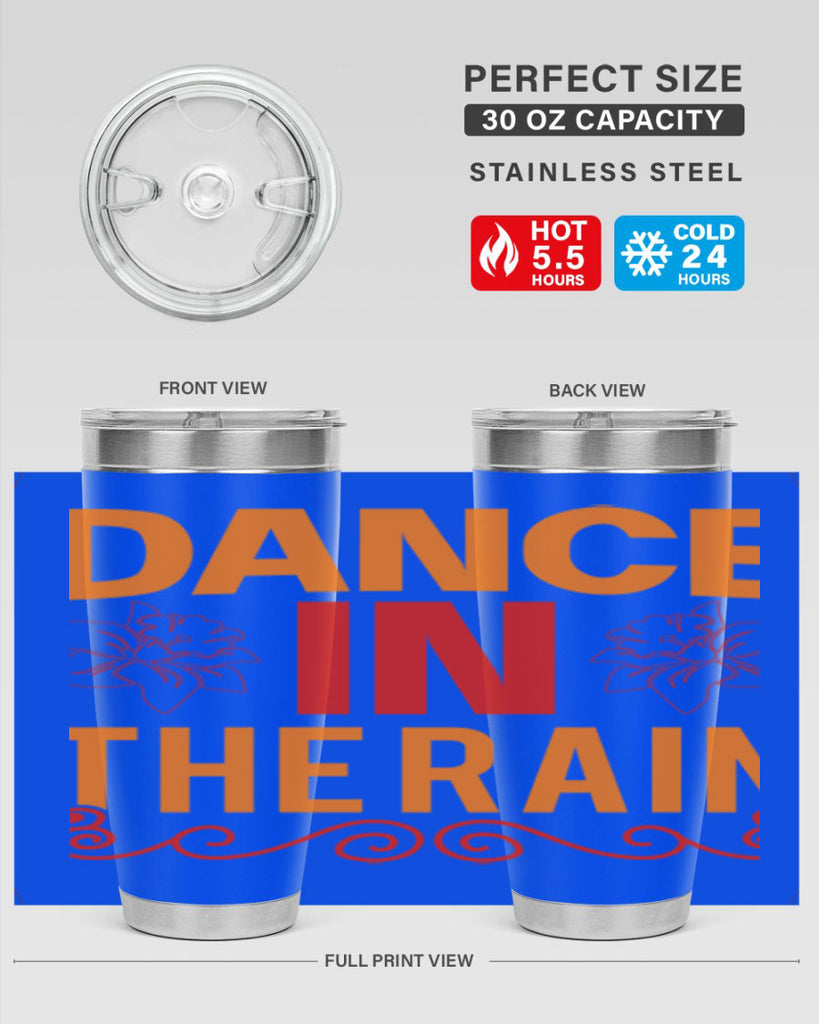 Dance in the rain 117#- spring- Tumbler