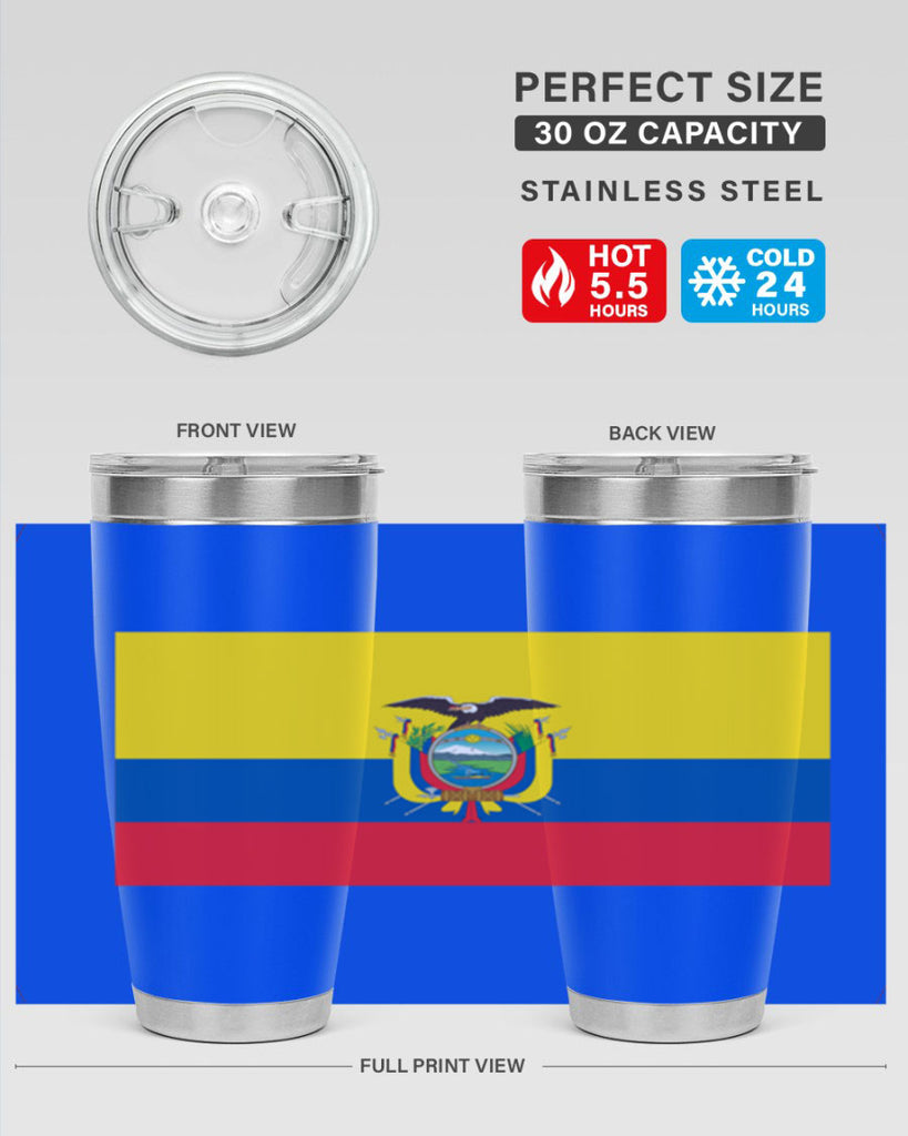 Ecuador 147#- world flags- Tumbler