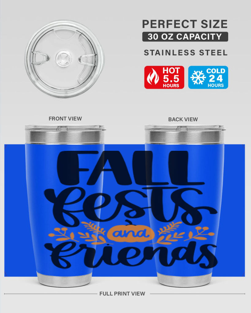 Fall Fests And Friends 484#- fall- Tumbler
