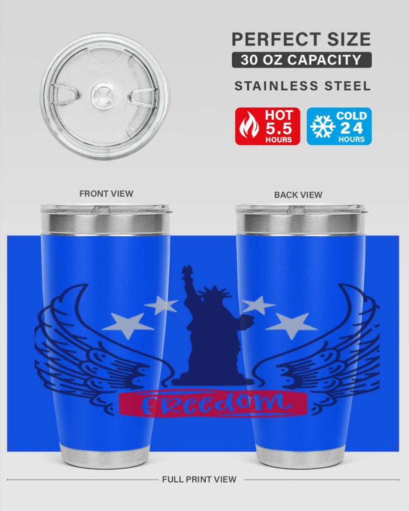 Freedom Style 150#- Fourt Of July- Tumbler