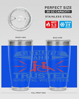 Genuine and Trusted Hospital Volunteer Style 2#- volunteer- Tumbler