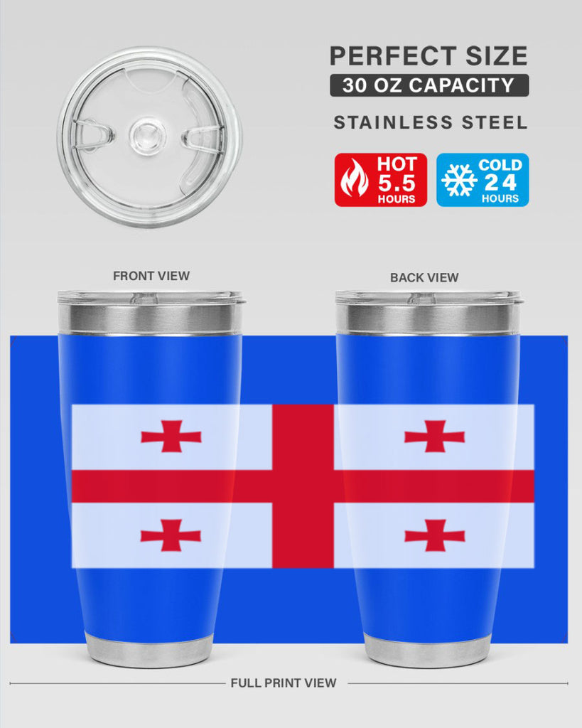 Georgia 134#- world flags- Tumbler