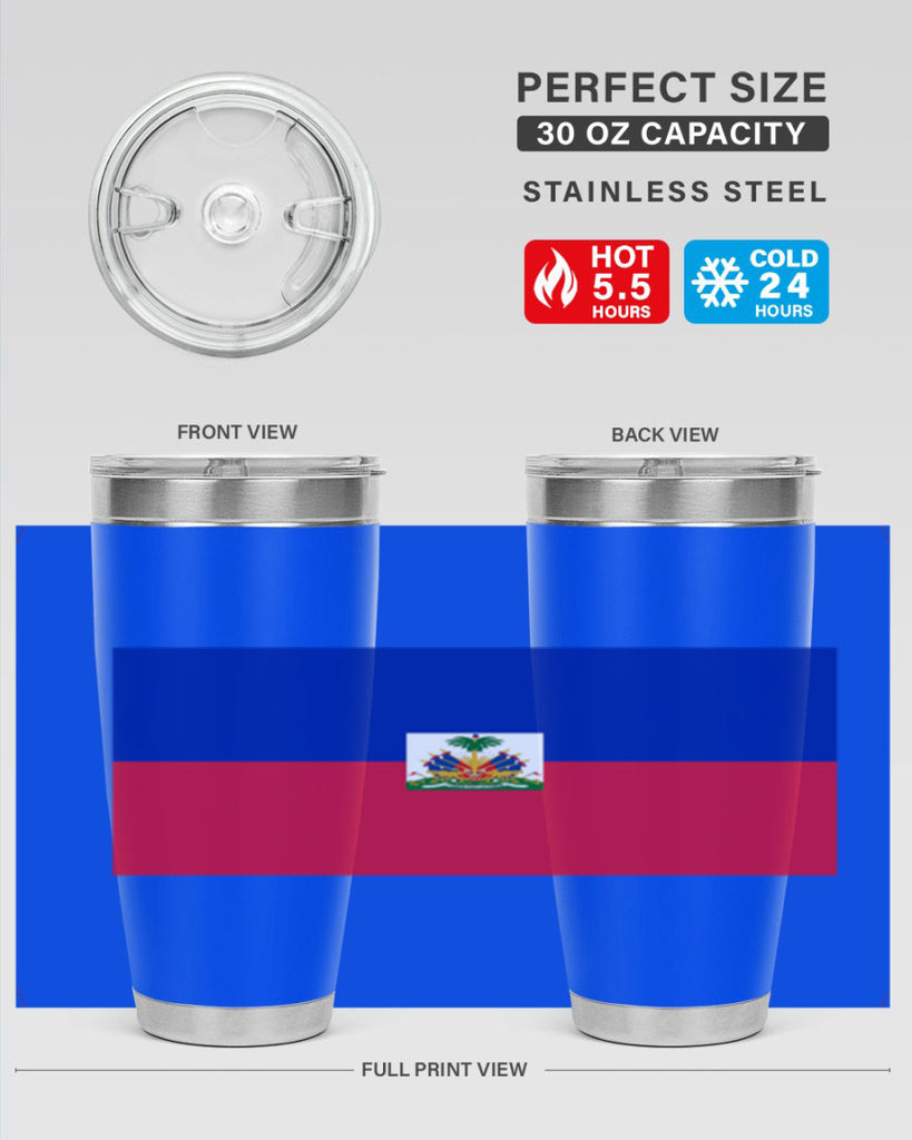 Haiti 125#- world flags- Tumbler