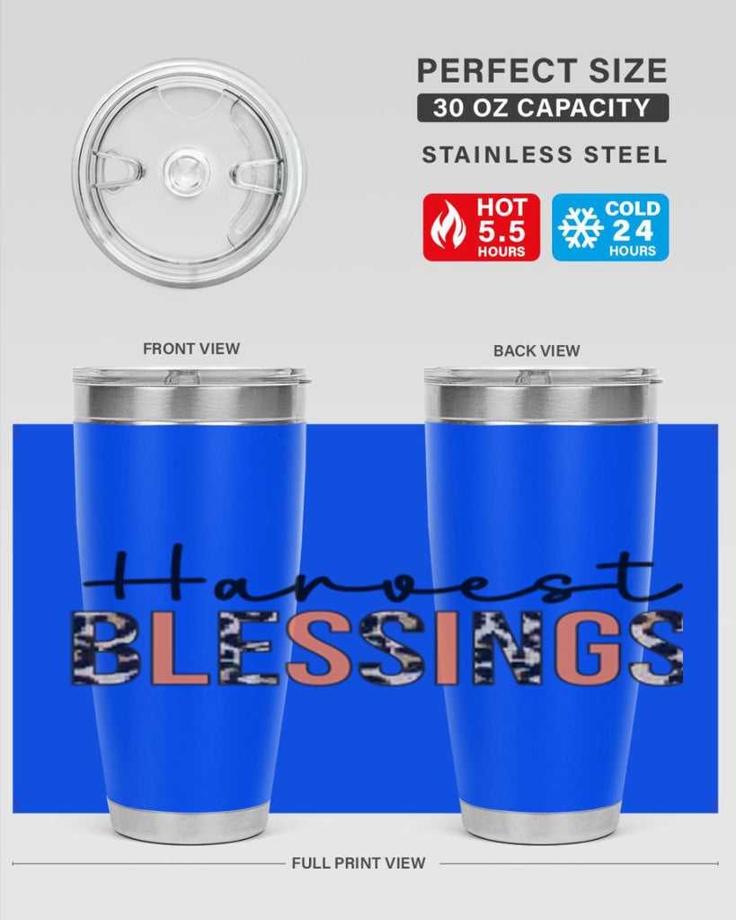 Harvest blessings 263#- fall- Tumbler