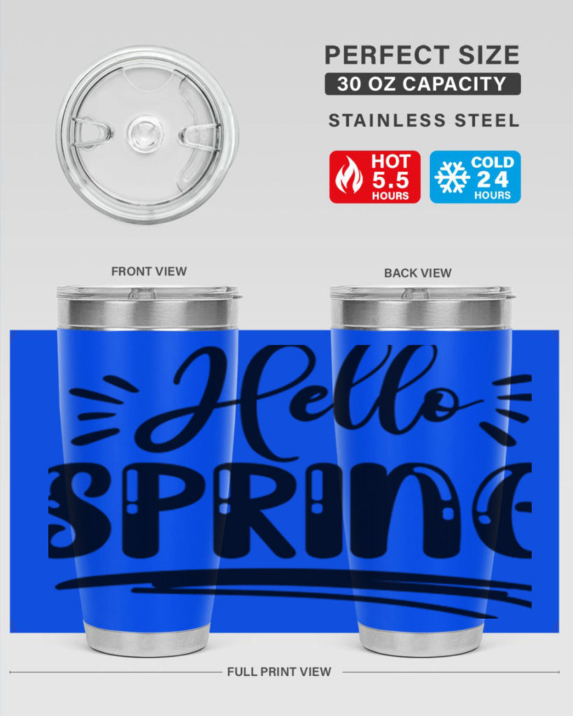 Hello Spring  229#- spring- Tumbler