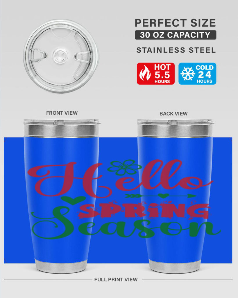 Hello Spring Season 224#- spring- Tumbler