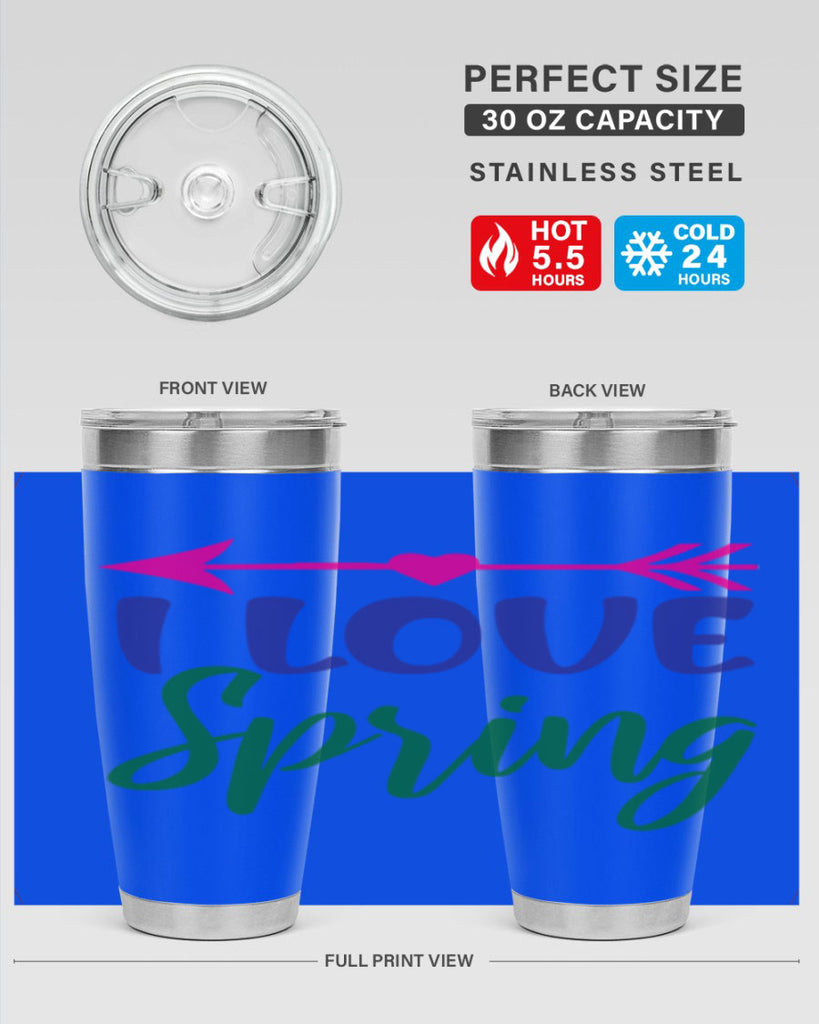 I Love Spring 272#- spring- Tumbler
