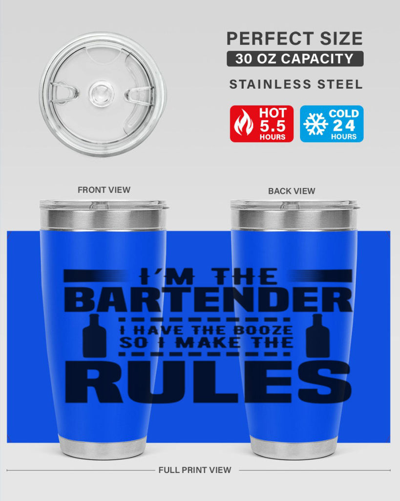I am the Bartender Style 2#- bartender- tumbler