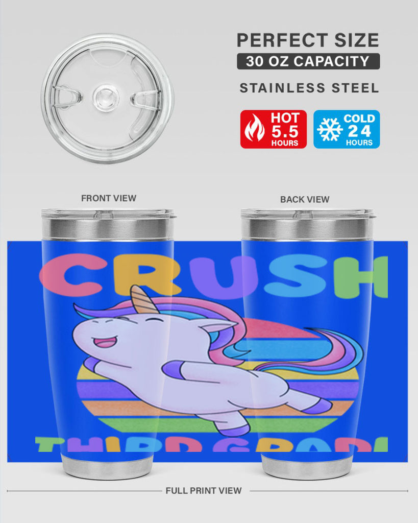 Im Ready to Crush 3rd 14#- 3rd grade- Tumbler
