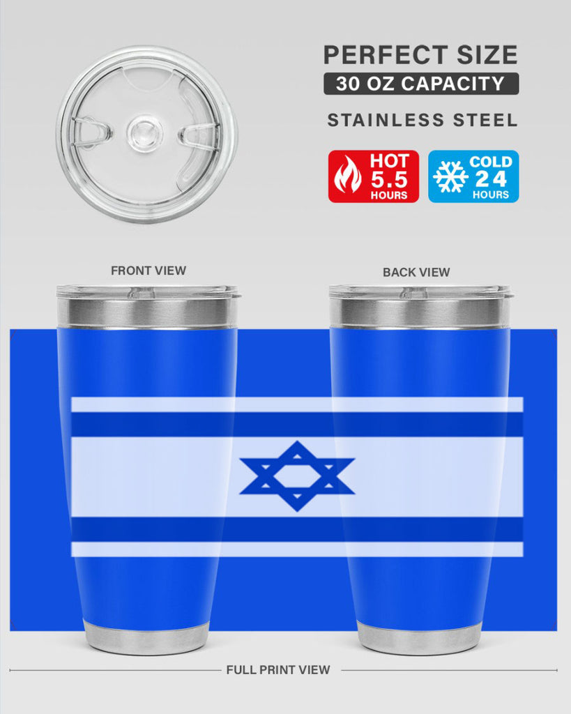 Israel 116#- world flags- Tumbler