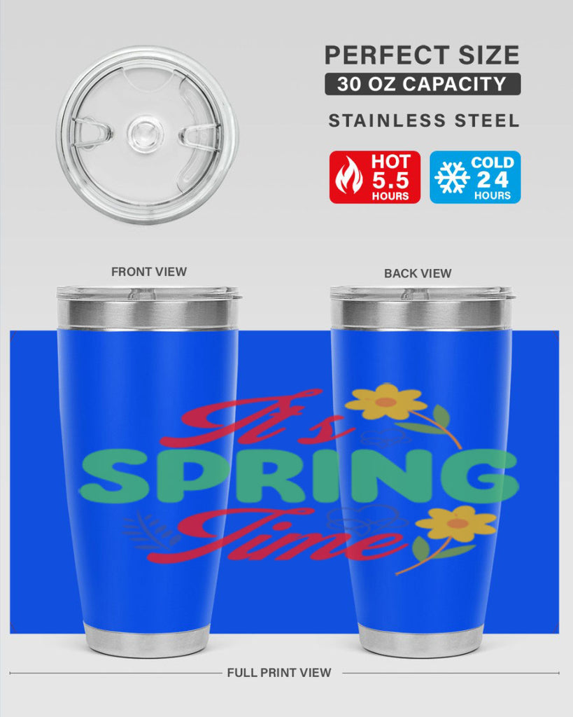 It's Spring Time 277#- spring- Tumbler