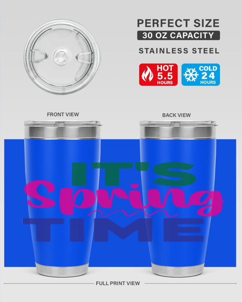 It's Spring Time 278#- spring- Tumbler