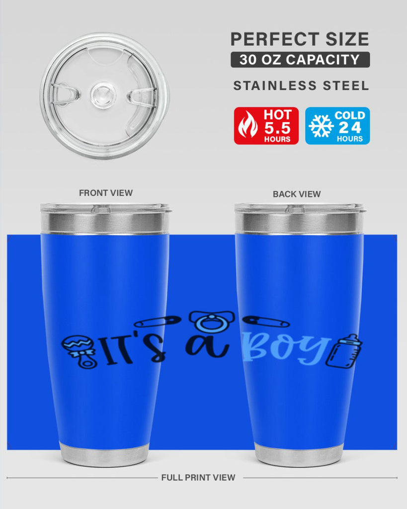 Its A Boy Style 80#- baby- tumbler