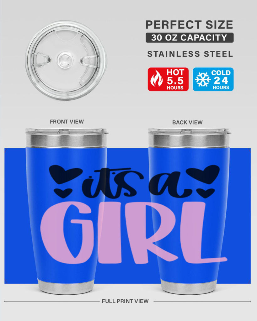 Its A Girl Style 79#- baby- tumbler