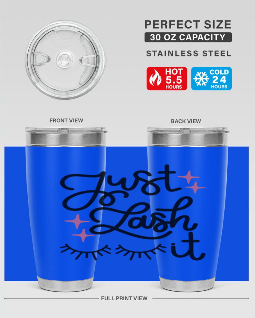 Just Lash It Style 76#- make up- Tumbler