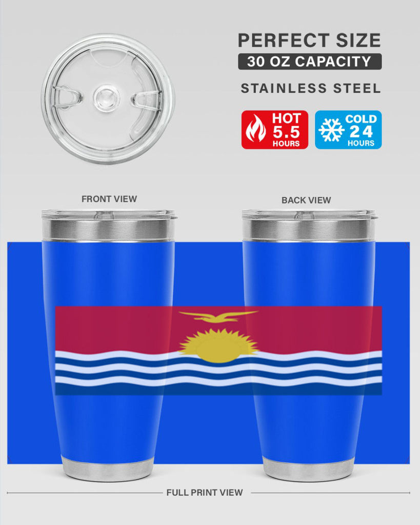 Kiribati 109#- world flags- Tumbler