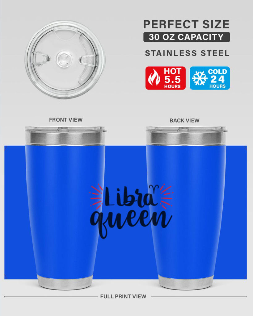 Libra queen 319#- zodiac- Tumbler