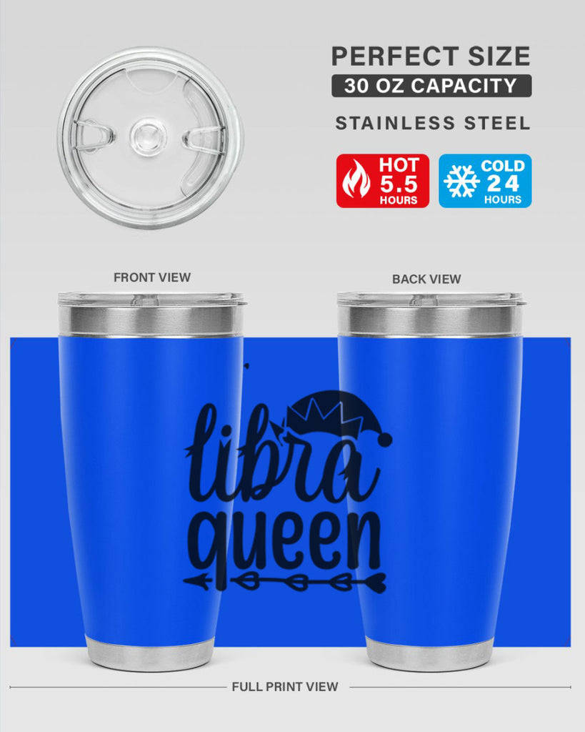 Libra queen 326#- zodiac- Tumbler