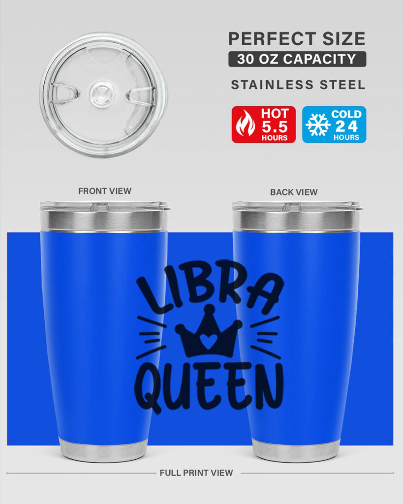 Libra queen 327#- zodiac- Tumbler