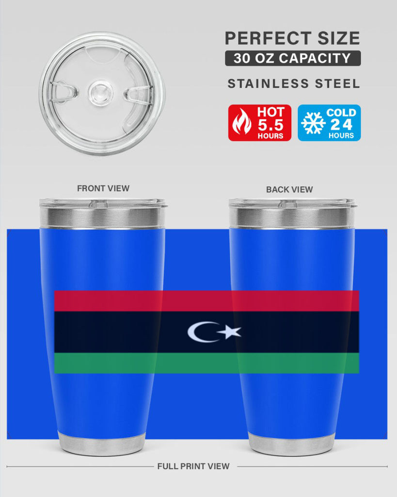 Libya 100#- world flags- Tumbler