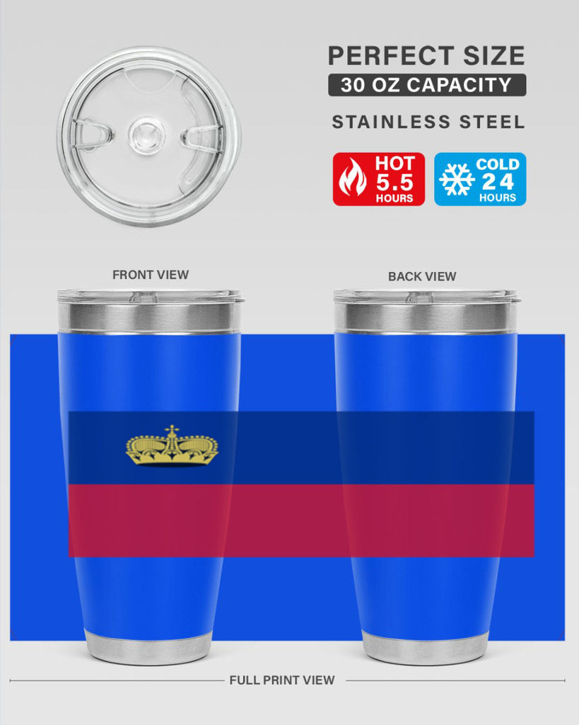 Liechtenstein 99#- world flags- Tumbler